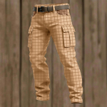 Meeste V&auml;rvilised Mitmetaskulised T&ouml;&ouml;riided Meeste Vabaaja Moodsad T&ouml;&ouml;riided XL khaki