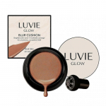 Luvie Glow Blur Cushion-meigip&otilde;hi - Seenekujuline &otilde;hkpadjake CC-kreem Looduslik Pikaajaline katvus BB-kreem K&otilde;igile nahat&uuml;&uuml;pidele Dark Color