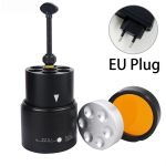 Hambaravimassi kuumuti AR Heater Komposiitmaterjali pehmendaja Soojendaja Hambaarsti varustus Hoidke soojas 40/45/50℃ Temperatuur reguleeritav EU Plug must