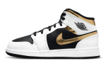 Jordan 1 Mid Valge Kuldne - 554725-190 37.5