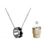 Calvin Klein Tuule&uuml;lekande V&auml;rviplokk Ripats Kolme V&auml;rvi Lukuga Kett T&otilde;eline Mina S&otilde;rmus Kaks &Uuml;hes Unisex kaelakee mitmev&auml;rviline LH-KJ7MBN3001 Necklace