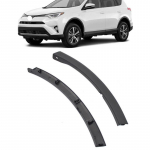 4 tk Toyota RAV4 jaoks (XA40) 2016 2017 2018 Auto Esipamperi Ratta Koopa Liistude Kaunistus 52112-0R060 52113-0R060 Plastik 2Pair