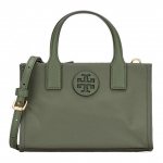 Tory Burch Ella Topelt T-logo L&auml;bipaistev Patch &Uuml;hev&auml;rviline Minimalistlik Satiinist Kandekott Naiste kandekott Roheline 146437-300 Basic Set (Bag+Dust Bag)