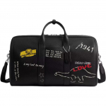 Coach 45 Gotham Sket&scaron;itr&uuml;kiga Eemaldatava &Otilde;larihmaga Nahast Reisikott Meeste Reisikott Must CAK96-BLC Basic Set (Bag+Dust Bag)