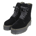 Uuev&auml;&auml;rsed Dr.Martens l&uuml;hikesed saapad JADON Sametised Platvormsaapad 8 auguga 24761001 Kasutatud black