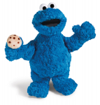NICI T&auml;navakunst Cookie Monster Palusm&auml;nguasi 25cm Klassikaline Istuv Nukk 3041956 Uus sinine
