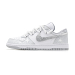 Nike Big Low Planet Falling Low top Skateboard Shoes Men's Black Gray 355152-106(Team1576-) 40 white