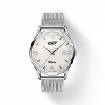 Tissot Roostevabast terasest piimjas sihver Meeste moekell T118.410.11.277.00 valge