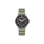 Hamilton Khaki Navy Frogman Seeria Automaatne Mehaaniline Liikumine Spordikell Meeste kellad Must Teras Kumm H77455331 Regular Watch Box,Black Dial H77455331