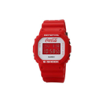 Casio X Coca-Cola 200M Veekindel Kvartsliikumisega Vaikrihmaga K&auml;ekell Unisex Kell Punane DW-5600CC23-4 Red