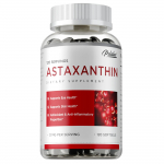 Astaksantiin 12 mg, Premium Astaksantiini Antioks&uuml;dandi Toidulisandid | V&auml;rske Mikrovetikate Allikas | Toetab Silma-, Liigeste- ja Sisevereringe Tervist 120