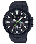 Casio meeste roostevabast terasest 200M veekindel digitaalne &auml;ratuskell kvartsmehhanismiga PRW-7000-1A must
