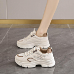 CRLAYDK Moodsad Naiste Jalutusk&auml;igud Platvormiga Paksud Tossud Paelkinnitusega Vabaaja V&otilde;rk-materjalist Hingavad Jooksud Trendikad Spordi Tennise 35