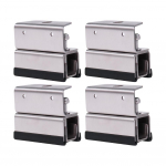 4 tk kaubiku katuserongi kinnituskomplekt PROMASTERile, Boxerile, DUCATOle, JUMPERile Roostevabast terasest haagissuvilatele P&auml;ikesepaneelide kinnitusklambrid Katuserakised 4PCS