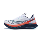 Saucony Endorphin Pro 5 Mugavad Spordist P&otilde;rkavad S&uuml;sinikplaadiga Jooksukingad Unisex jooksujalatsid Valge Sinine S31064-672 42.5