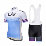 LIV Cycling Wear Naiste Team Edition L&uuml;hikeste varrukatega komplekt Higi eemaldav Hingav S gray