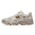 New Balance NB 530 Slip Resistant, Abrasion Resistant, Breathable Low top Running Shoes Unisex Milk Tea MR530AA1(D)(Team10-) 42 gray
