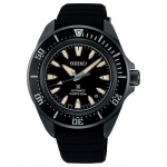 SEIKO PROSPEX SAMURAI DIVER seeria 200 meetrit veekindel automaatne/manuaalne mehaaniline liikumine silikoonrihm 41,7 mm meeste k&auml;ekell must sihver SBDY133 must