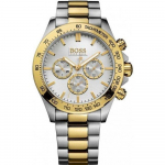 Hugo Boss 1512960 Kahev&auml;rvilise k&auml;ev&otilde;ruga Meeste k&auml;ekell 44 mm kuld