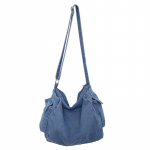 Meeste Crossbody kott Denim naiste &otilde;lakott Suure mahutavusega reisimiseks m&otilde;eldud kandekott