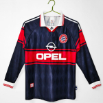 Bayern M&uuml;nchen retro klassikaline jalgpalli l&uuml;hikeste varrukatega topp t&auml;navastiilis vabaaja hip-hop stiilis riided Bundesliga stiil L red