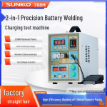 SUNKKO 788H Mini mitmeimpulssiline t&auml;ppiskeevitusseade liitiumakudele Standard (UK Plug)