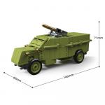 Esimese maailmas&otilde;ja s&otilde;jav&auml;elased Maailmas&otilde;da I Raske tank Mk.V A7V Raske tanki mudel Monteeritavad ehitusplokid Tellised Laste DIY m&auml;nguasjad