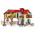 Schleich Farm World Elu Suure Talupere Majaga Figuur 42407 Loomad!