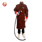 Lehmanahast Keevitusp&uuml;ksid, Kuumakindel ja Kuumakindel Argonaarkeevitusp&uuml;ksid (Brown,Leather) pruun