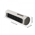 Kaasaskantav konditsioneeriga ventilaator, vaikne kodumajapidamise laetav tornventilaator, vertikaalne laua&otilde;hu jahuti magamistuppa, elutuppa, 3 kiirust valge