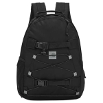 Carhartt WIP Klassikaline Helkurlogo Pol&uuml;ester Seljakott Unisex Seljakott Must CHXBGA182058Q Black