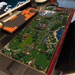 Heroes of Might and Magic 3 Lauamat PC M&auml;ngur Arvuti Tarvikud Hiirematt M&auml;nguri S&uuml;learvuti Klaviatuuri Lauamatt Suur Hiirematid XL 40cmx90cm(15.7x35.4inch)