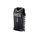 JORDAN San Antonio Spursi Statement Edition Meeste JORDAN Dri-FIT NBA Swingman S&auml;rk DO9543-014 L