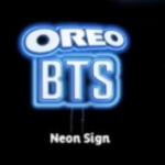 suletud BTS Oreo neoonm&auml;rk