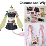 Genshin Impact Varesa Cosplay Kost&uuml;&uuml;m Parukas Seelik Peakate Saba Natlan Collective of Plenty Halloweeni Pidustused Naistele T&uuml;drukutele L beige