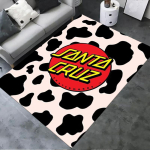 Santa Cruz Vaip Elutoa Magamistoa Kodu Diivani Kaunistuseks, Laste m&auml;ngimiseks Libisemiskindel P&otilde;randamatt 80x120cm( 31x47in)