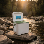 Karpkastist j&auml;ine jahutuskast aeratsiooniga kalastajatele 13L a_White Green