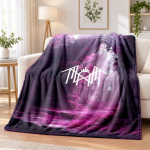 Sleep Token Flanellist Tekk Pehme Soe Hubane Diivani Voodi Siseruumides Kodu Magamistoa Kasutuseks 100cmx150cm