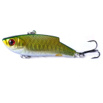 1tk Hengjia 9,3g/5,5cm VIB p&uuml;&uuml;gilant Bass Pike 8# Treble Hook jaoks A