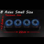 Esmaklassiline &uuml;mmargune silikoonist p&otilde;hiliini juhtseadme hoiuvarustuse kasti &uuml;mbris SL n&ouml;&ouml;rihoidjate kalastustarbed