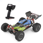 Wltoys XKS 144001 RC Car 60km/h High Speed ​​1/14 2.4GHz RC Buggy 4WD Racing Off-Road Drift Car RTR roheline