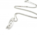 Altesse [I3193] &ndash; h&otilde;bedane 'C&acirc;lin' kaelakee valge