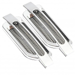 1 paar auto kapoti k&uuml;lgmise &otilde;huvoolu &otilde;huvoolu kaane sisselaskev&otilde;re kanali kleebised one size