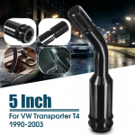 Auto k&auml;iguvahetuse k&auml;igukangi hoob 5 tolli BEND BENT pikendus VW T4 jaoks 1990-2003 must