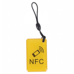 NFC-siltide silt Ntag213 13,56 MHz kiipkaart k&otilde;igile NFC-toega telefonidele kollane