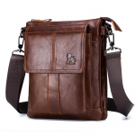 Causal Meeste ehtsast nahast Shouder kott &Auml;rikotid Kvaliteetne messenger kott meestele Mood Crossbody kotid meestele pruun