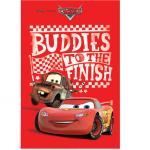 Plaid Cars 100 x 150 100x150 punane