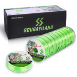 Sougayilang 1000M Roheline nailonist &otilde;ngen&ouml;&ouml;r P&uuml;&uuml;gitarvikud Karpkala &otilde;ngen&ouml;&ouml;r V&auml;ga tugev merevee magevee &otilde;ngen&ouml;&ouml;r 0.18 roheline