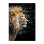 &Uuml;mmargune teemantmaaling džungli leopard leopard l&otilde;vi koletise lehtpuu 5D DIY teemanttikandid ristpistega kodukaunistus Full Round 20x30CM