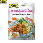 Lobo Pad Thai Stir-Fry kaste, Pad Thai pasta ja purustatud maap&auml;hklid vaakumkinnitusega kotikeses, Tai toit, 120 g 120 g